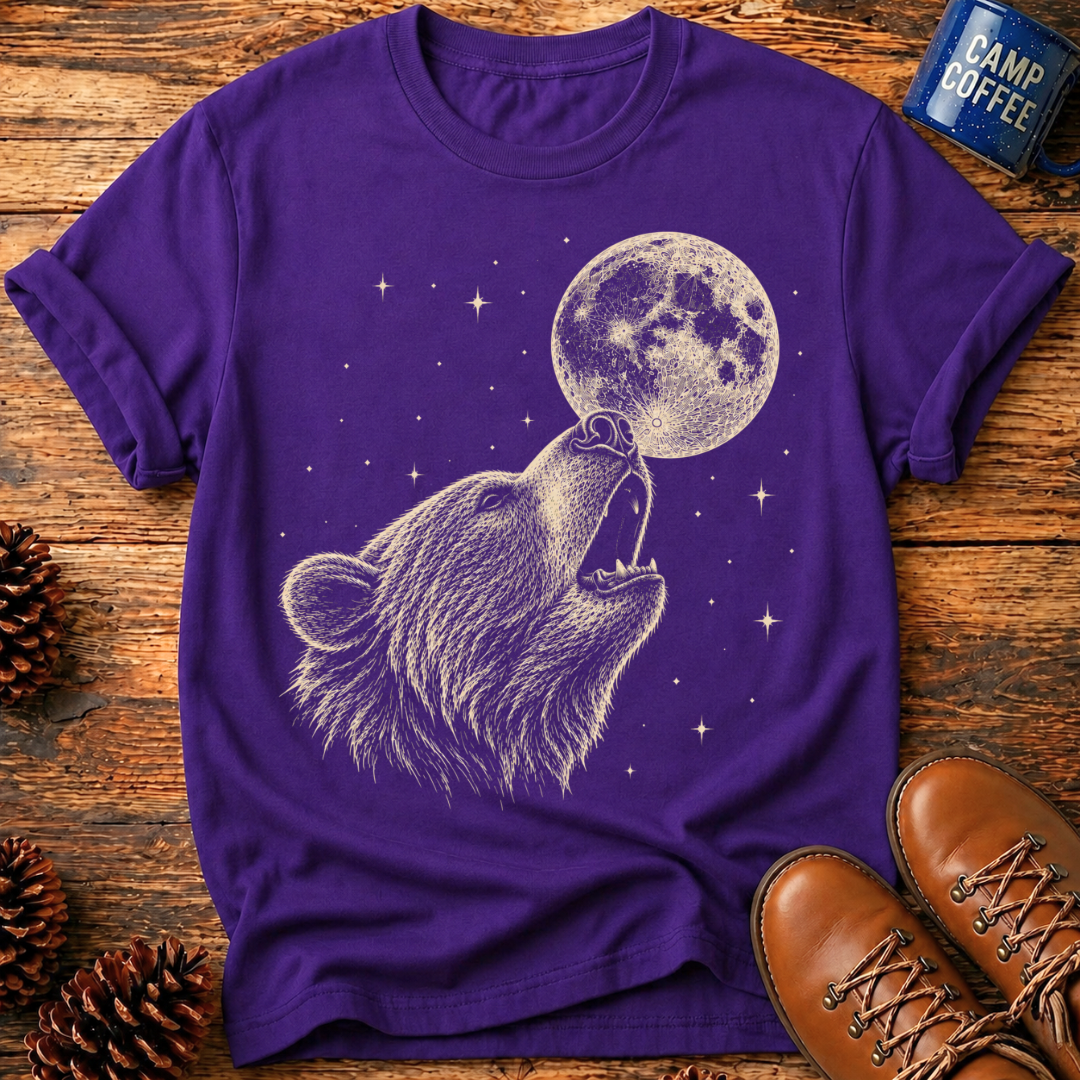 Bear Howl Moon T-Shirt