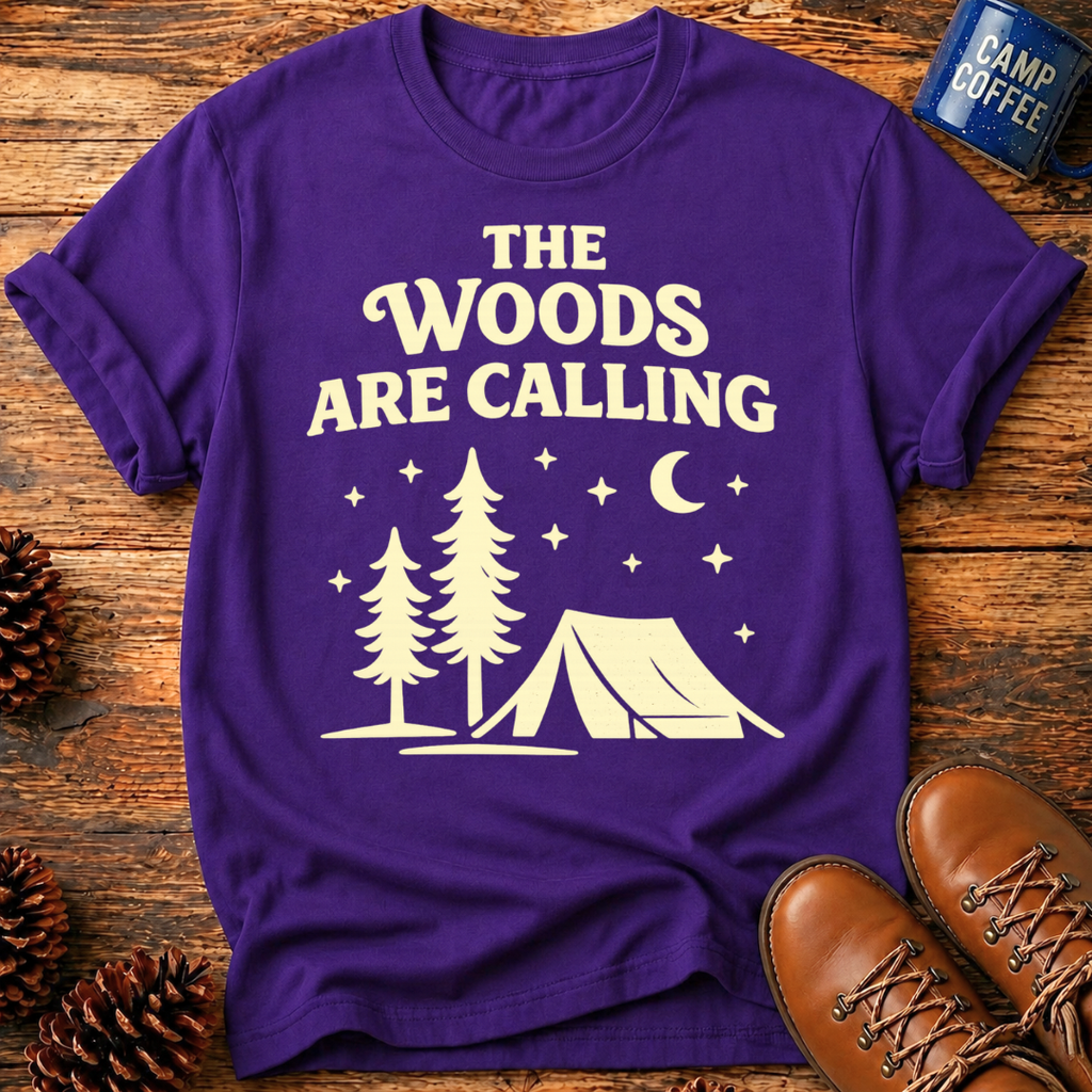 Woods Are Calling T‑Shirt
