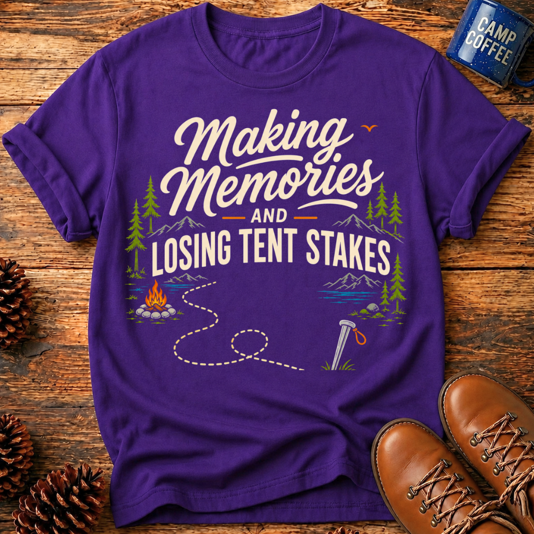 Losing Tent Stakes T-Shirt