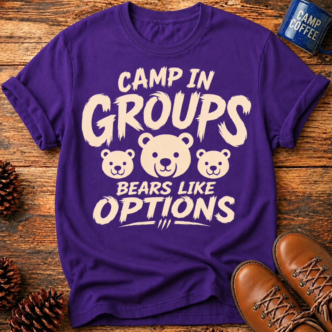 Camp In Groups T-Shirt