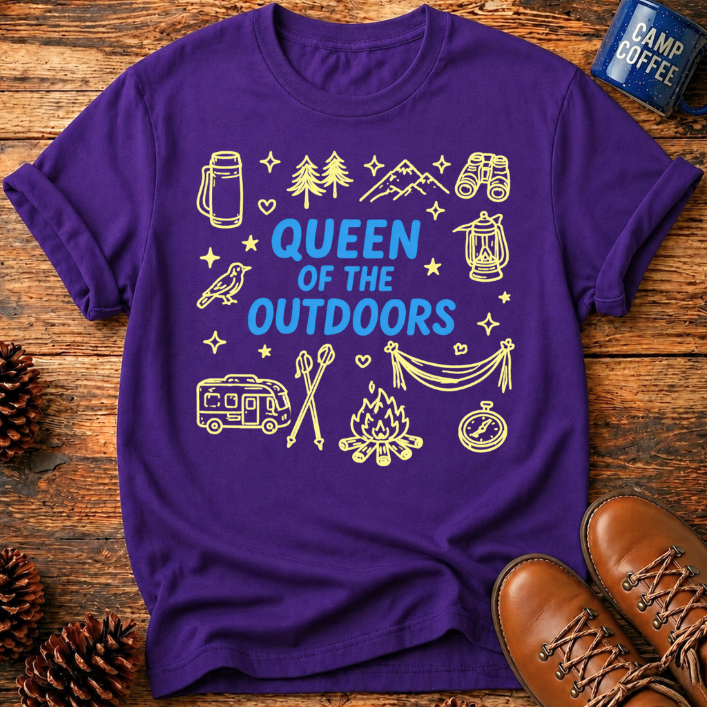 Queen of the Outdoors T‑Shirt