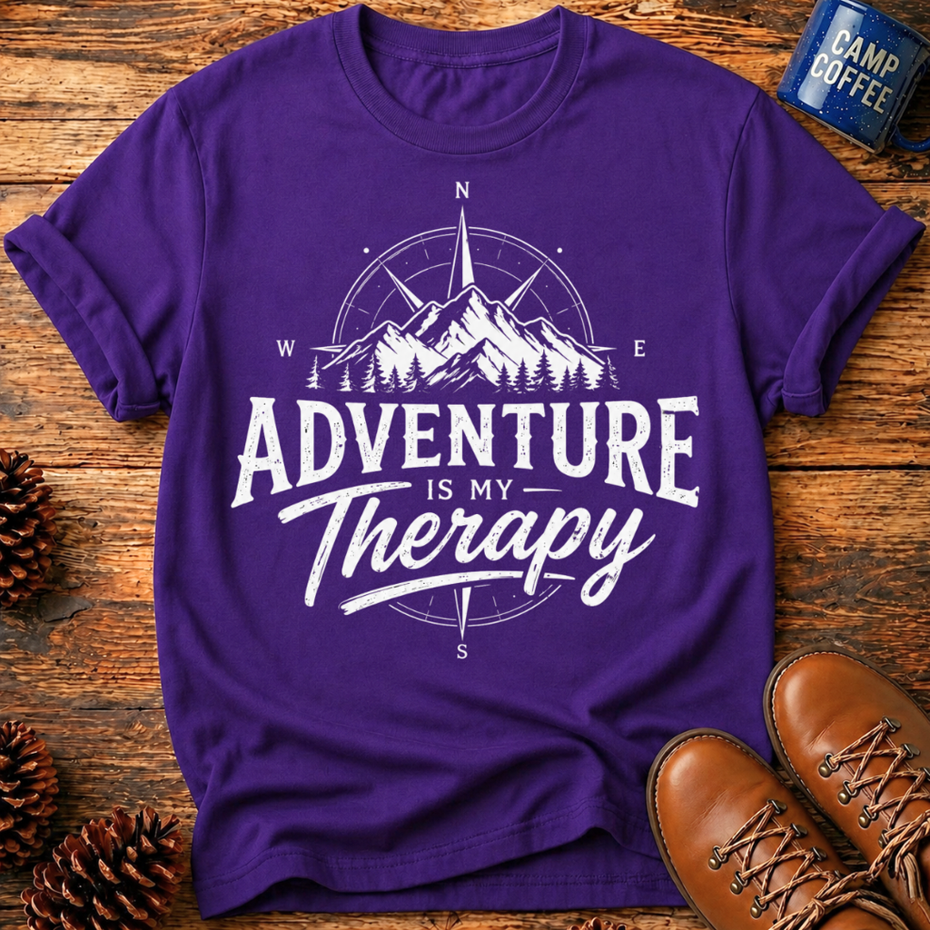 Adventure Is My Therapy T-Shirt