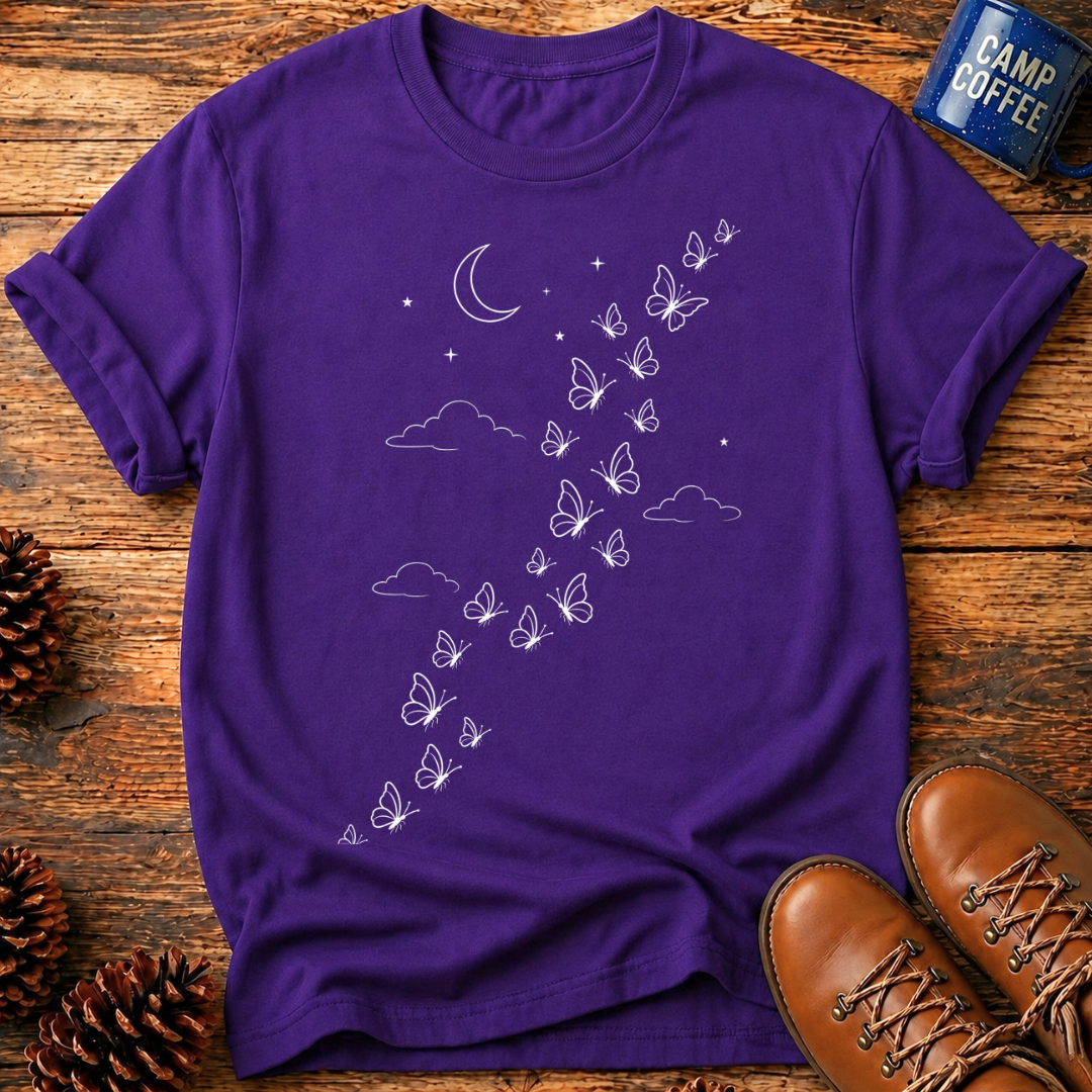 Moonlit butterflies T-Shirt