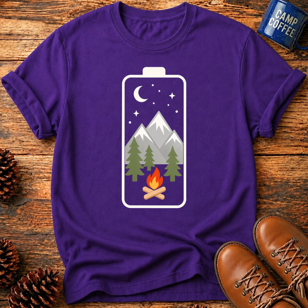 Campfire Battery T‑Shirt