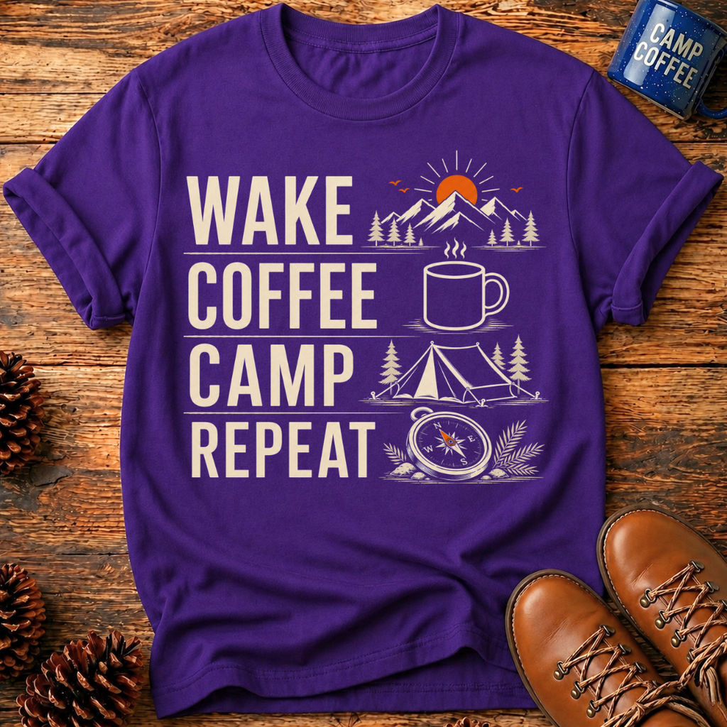 Wake Coffee Camp T-Shirt
