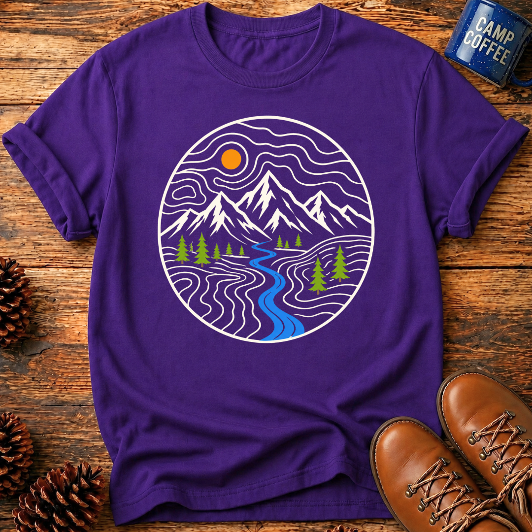Mountain River T‑Shirt