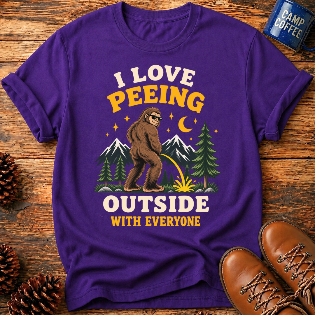 Peeing Outside T-Shirt