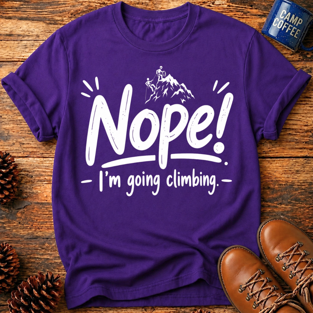 Nope! Climbing T-Shirt