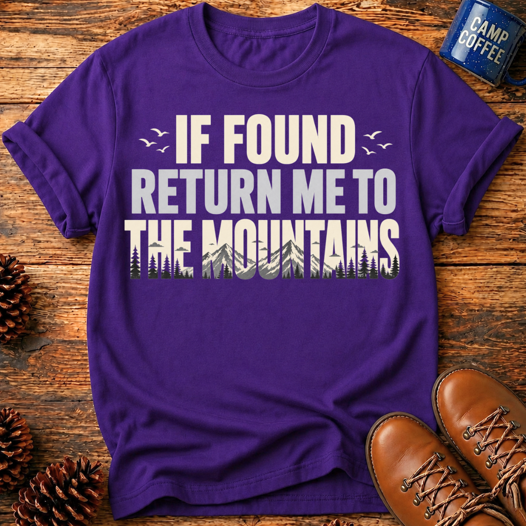Return To Mountains T-Shirt
