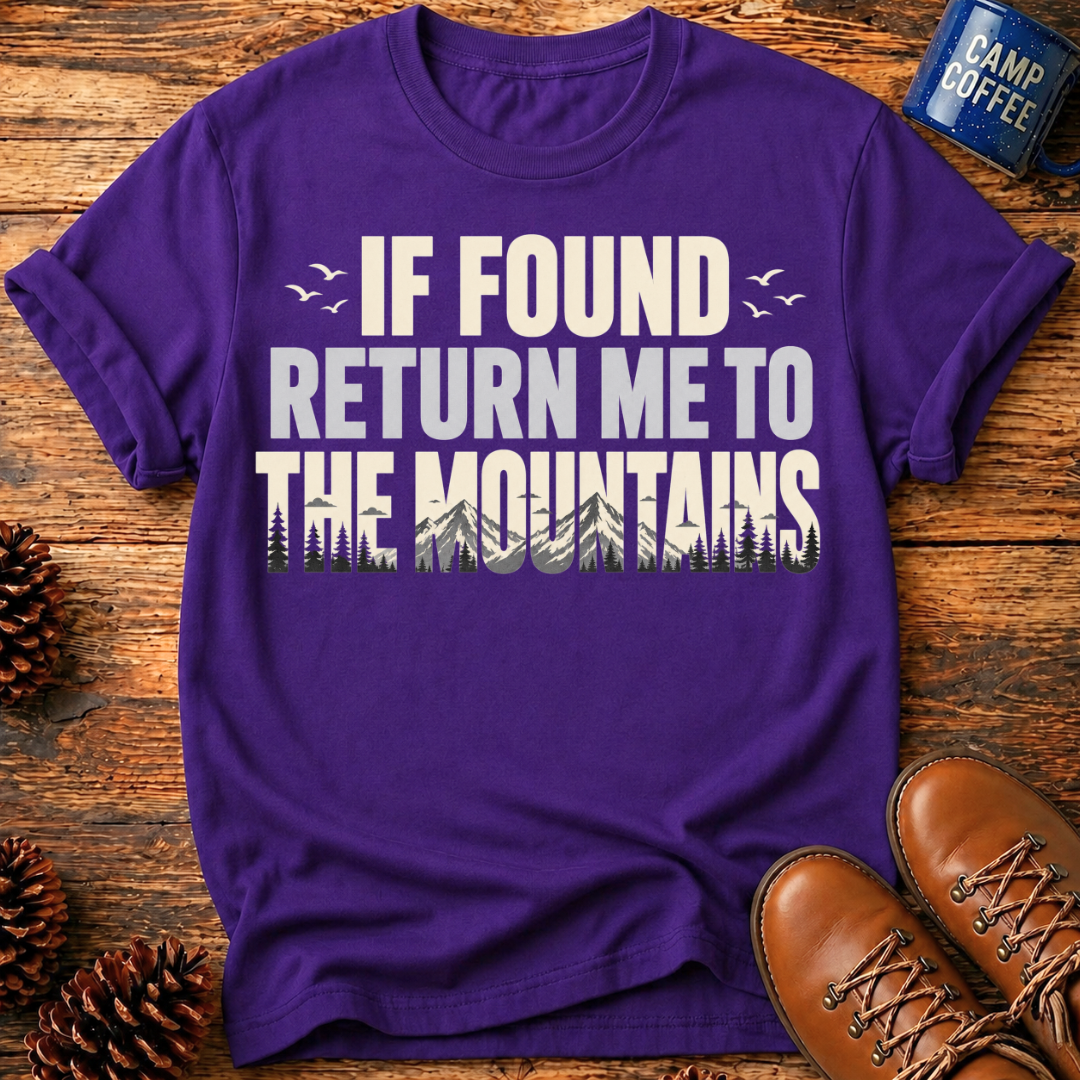Return To Mountains T-Shirt