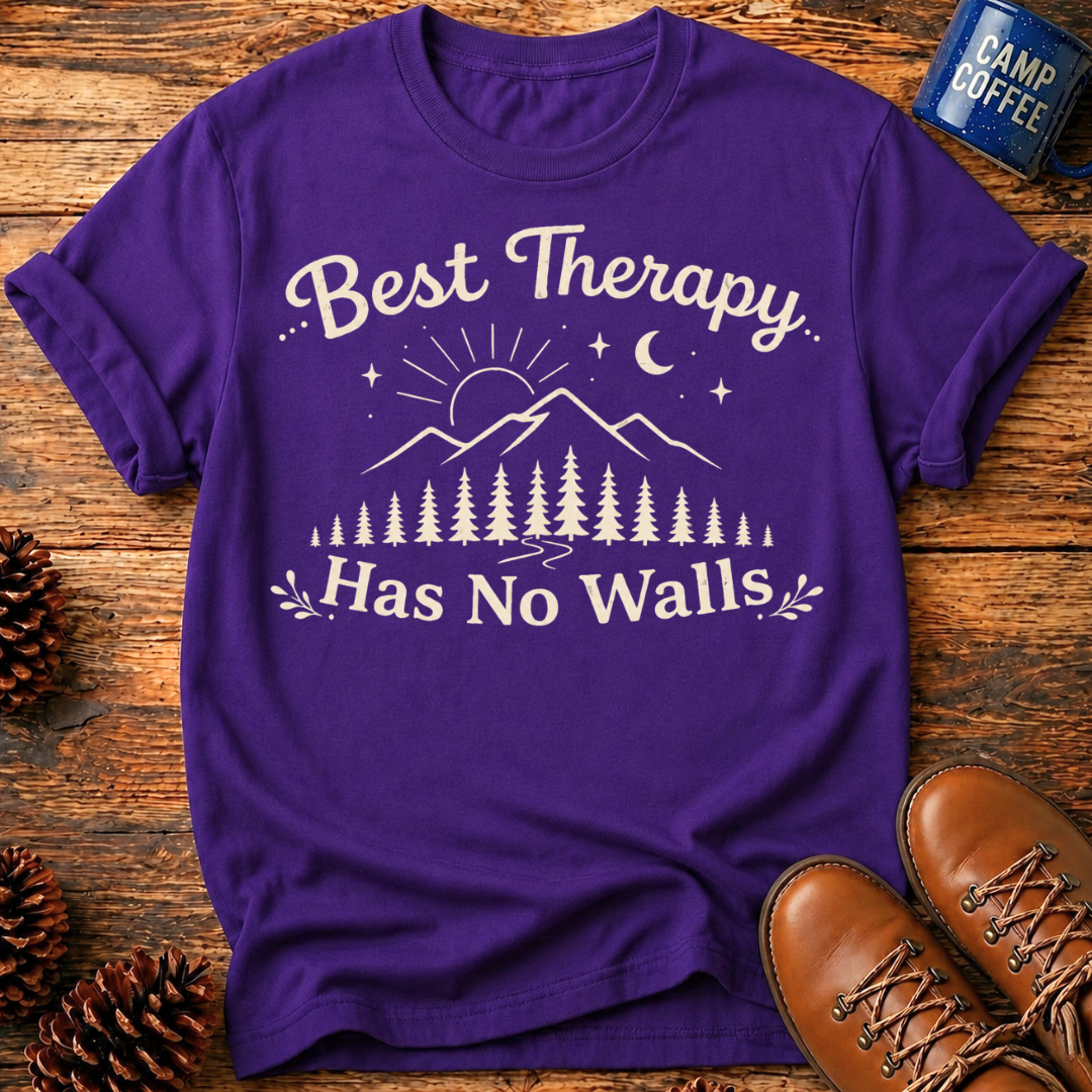 Best Therapy Has No Walls T-Shirt