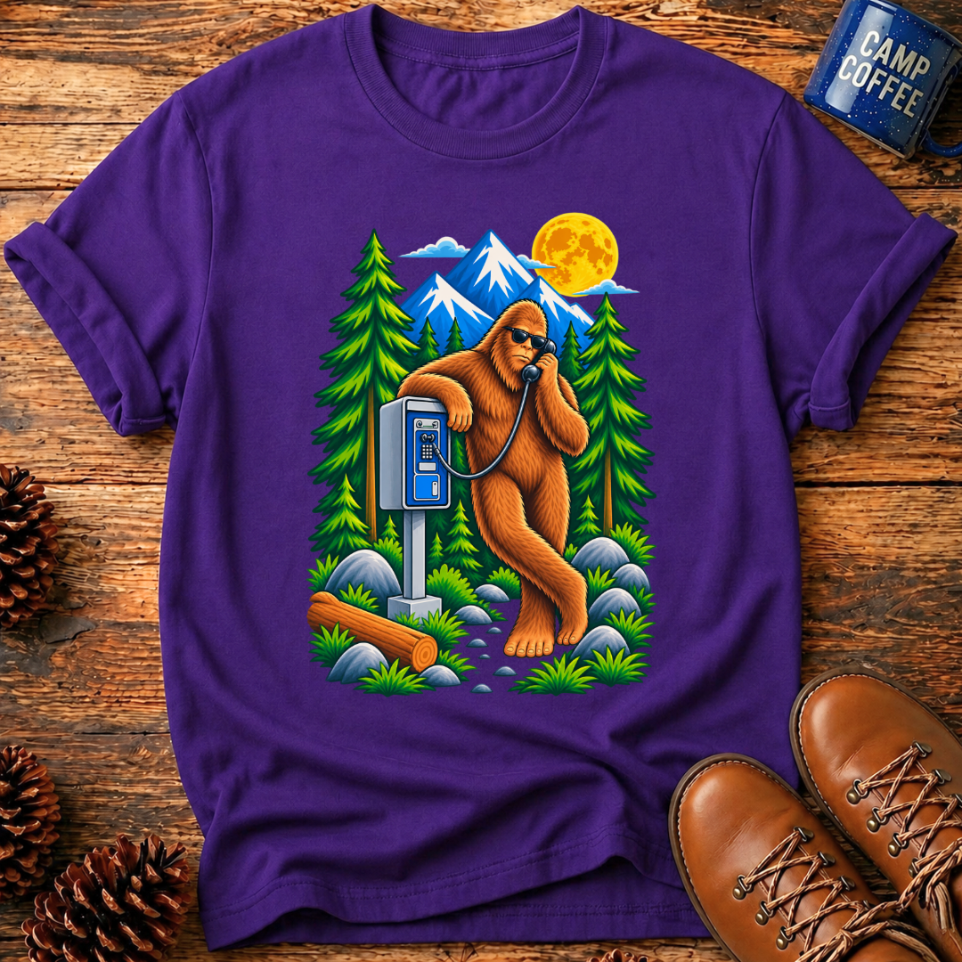 Bigfoot Payphone T-Shirt