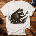Raccoon & Butterfly T-Shirt