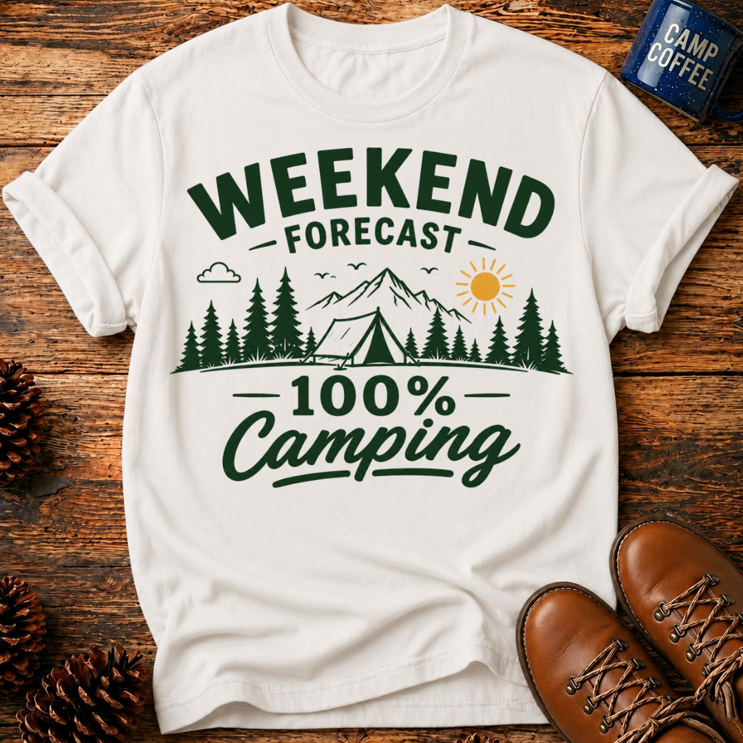100% Camping T-Shirt