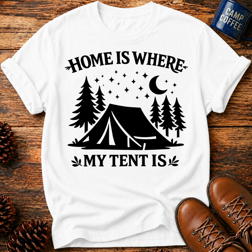Where My Tent Is T-Shirt
